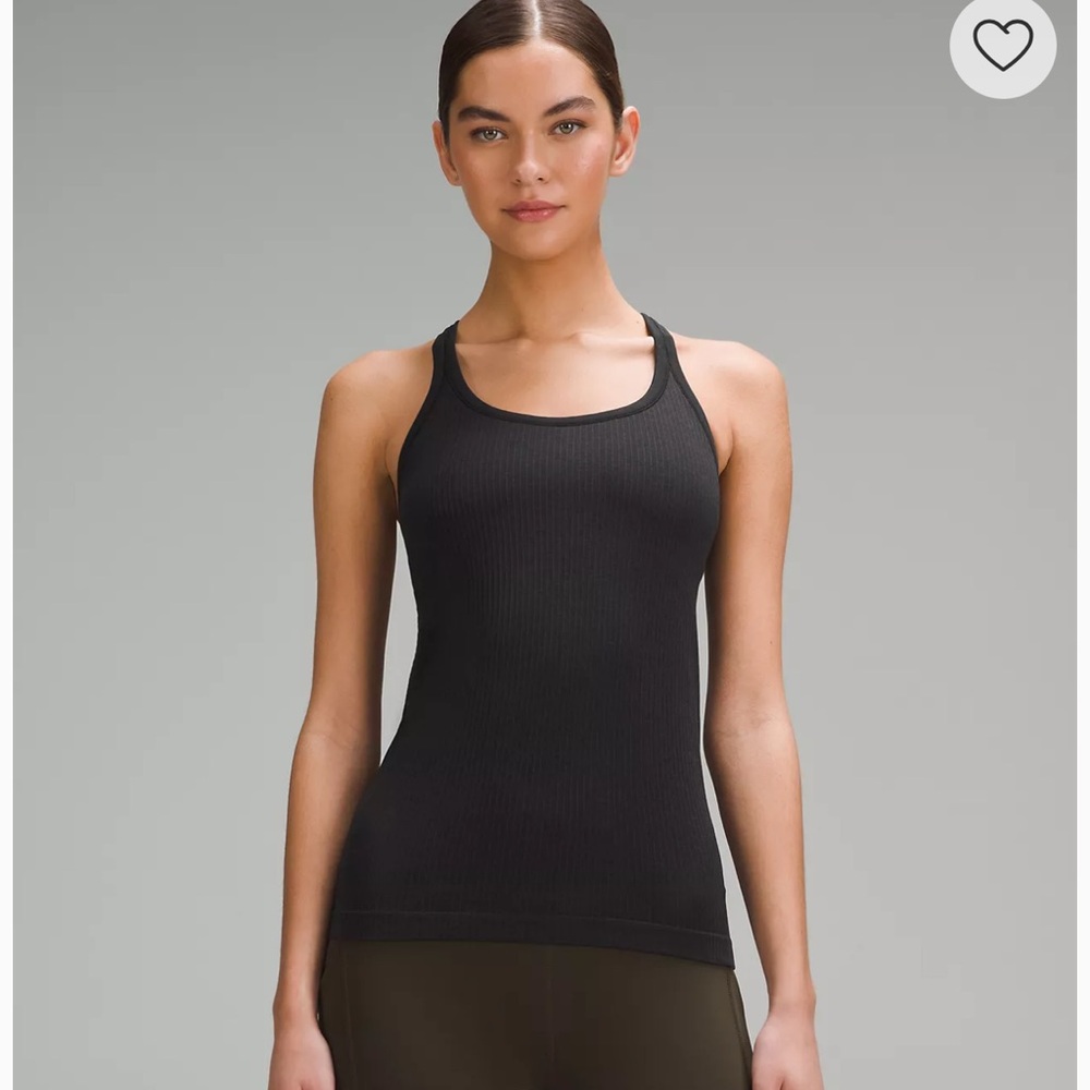 Lululemon Ebb to Street Tank - Black size 6 NWT
